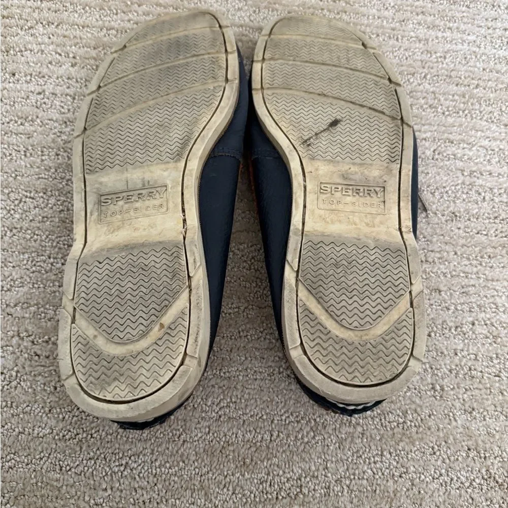 Sperry Men's Brown and Black Boat Shoes